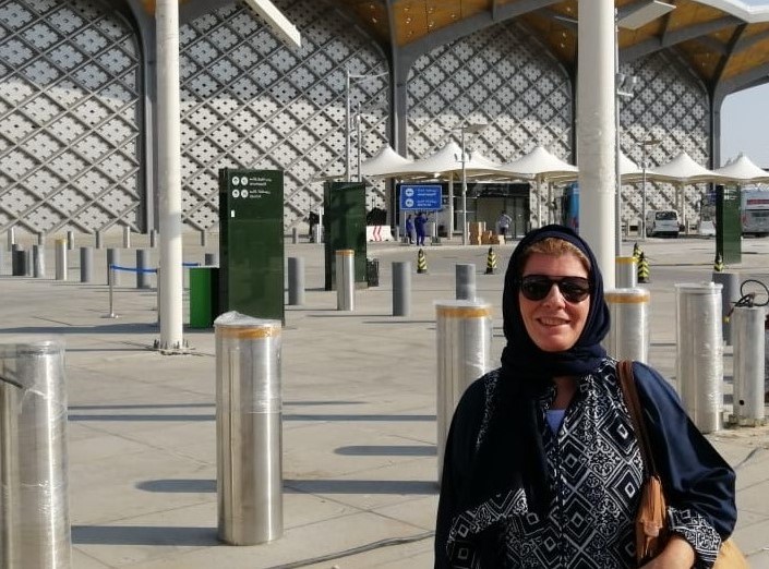 Pilar Cutanda Mujeres en Renfe La Meca