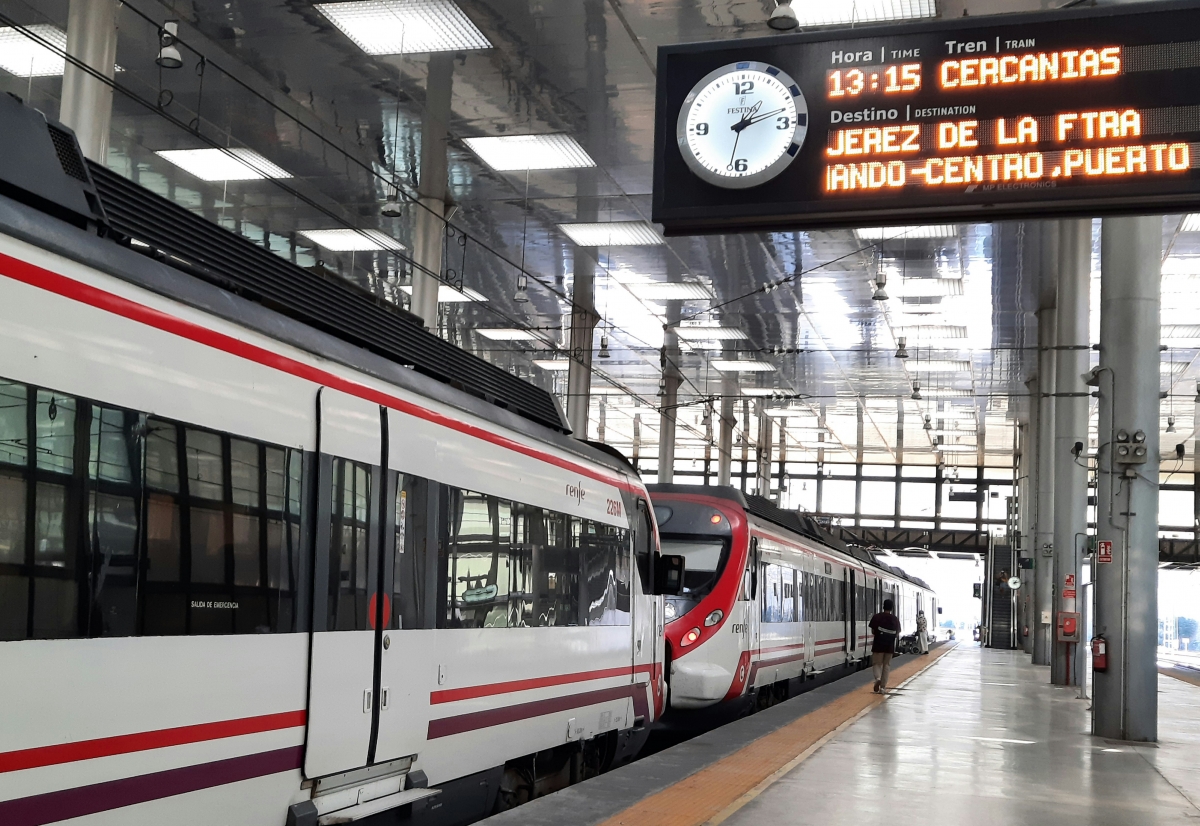 Cercanías de Cádiz pionero en movilidad segura e inteligente Destino