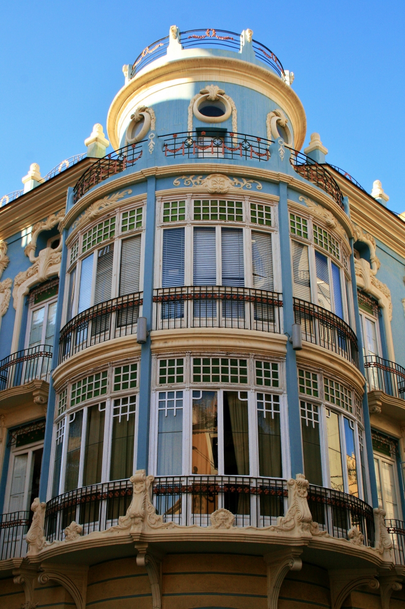 La casa Villaescusa es uno de los ejemplos del modernismo de Orihuela